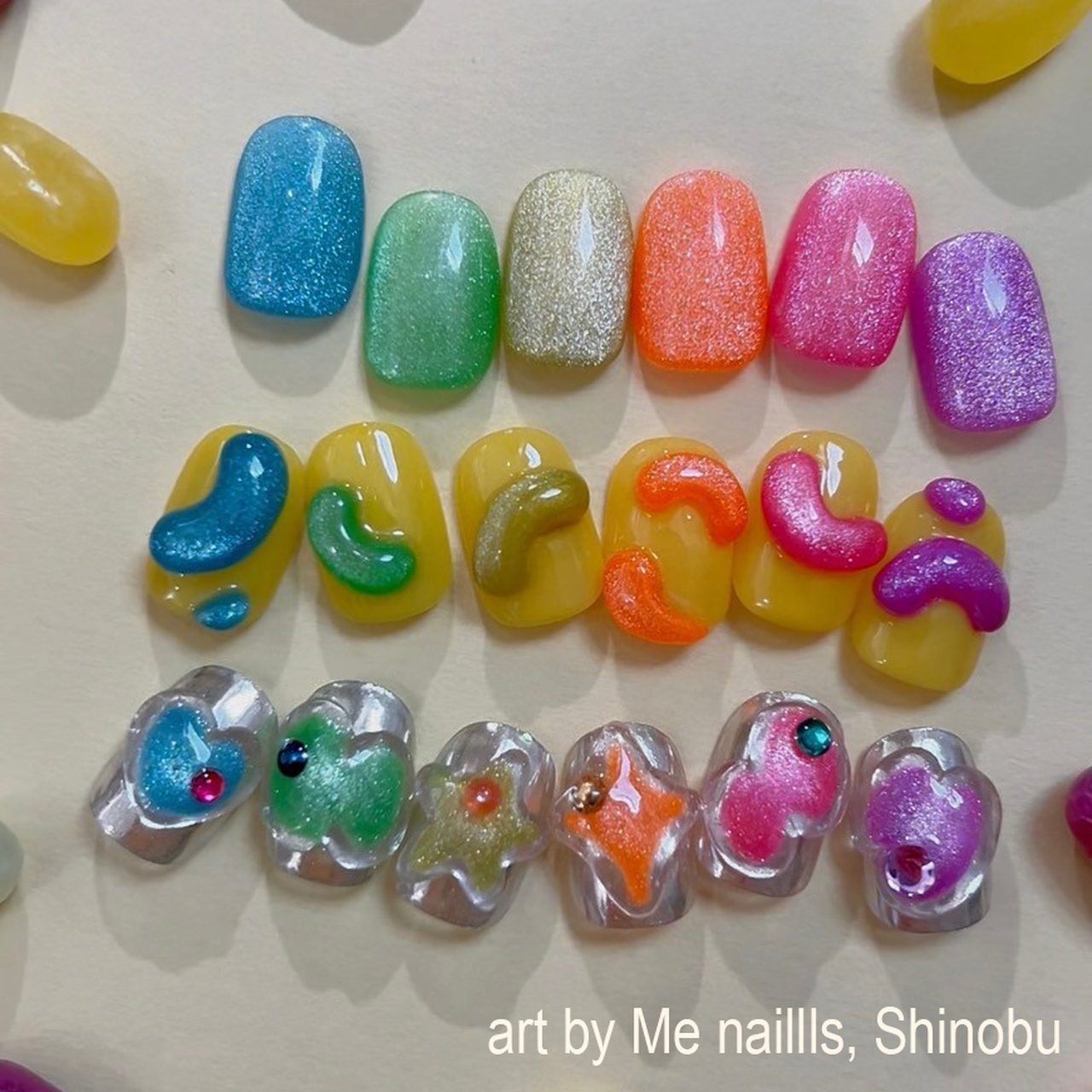 TOY＇s x INITY ジェリーマグ T－JMST6 6色セット