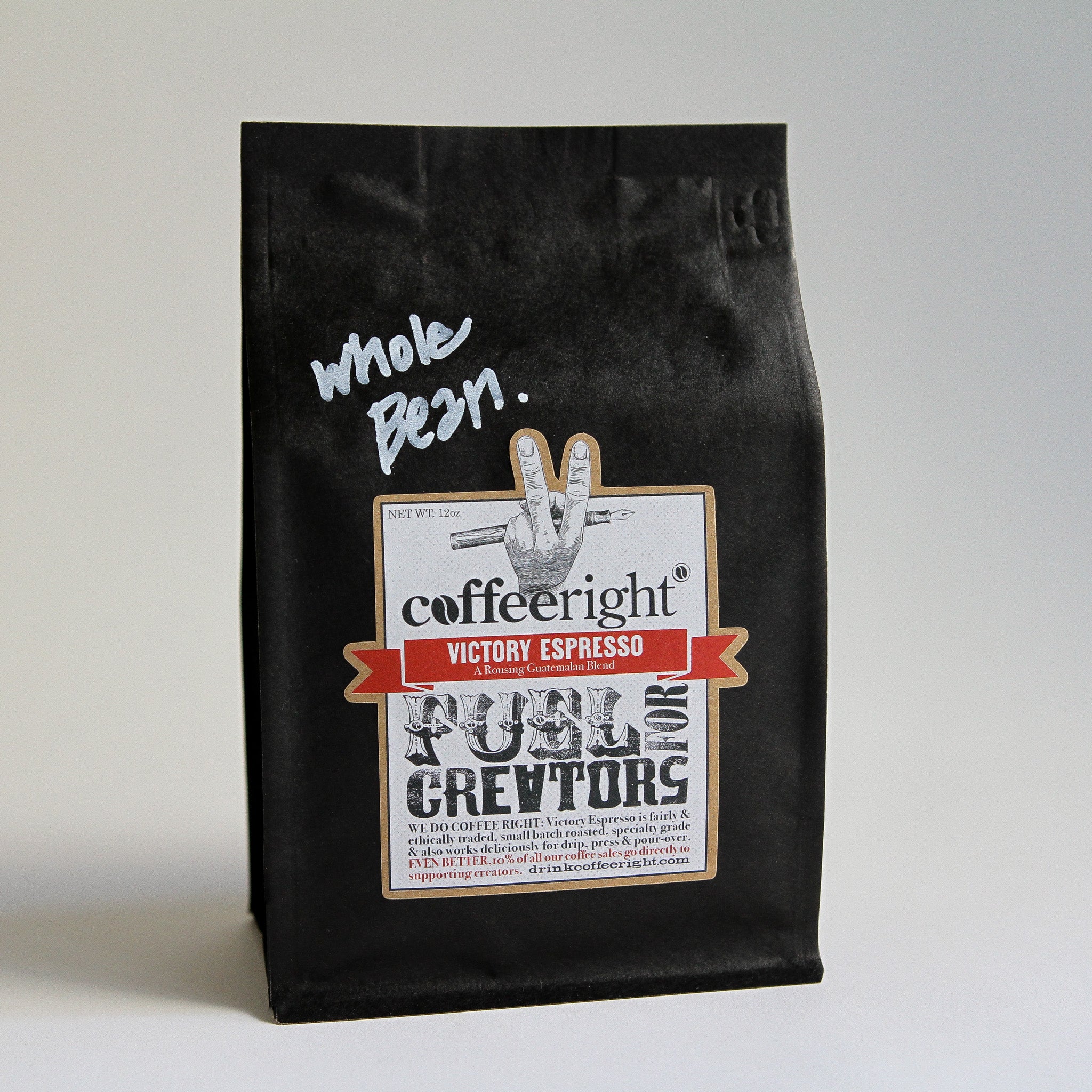 COFFEERIGHT VICTORY ESPRESSO 12oz PACK – Coffeeright