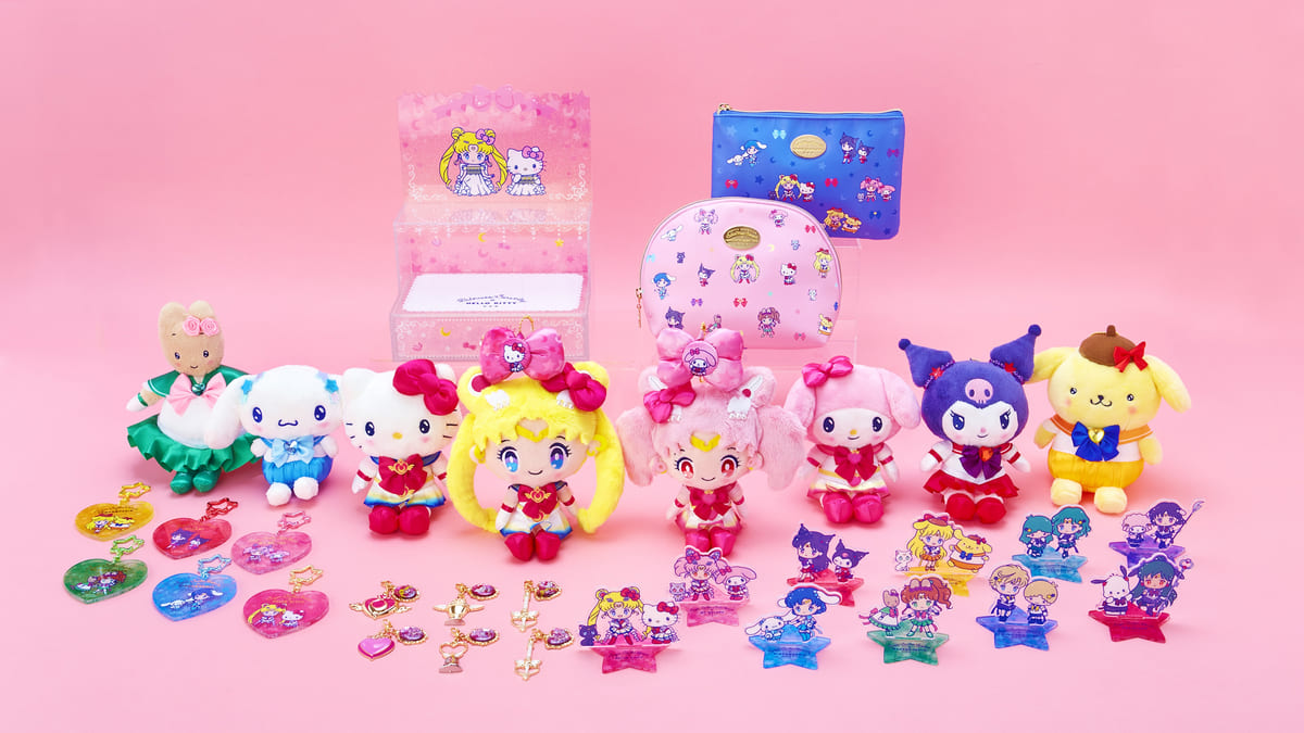 ハローキティやマイメロディとのコラボグッズ！劇場版「美少女戦士