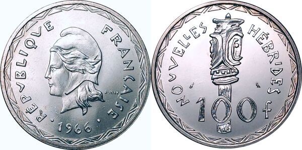 100 Francs - New Hebrides (1906-1980) – Numista