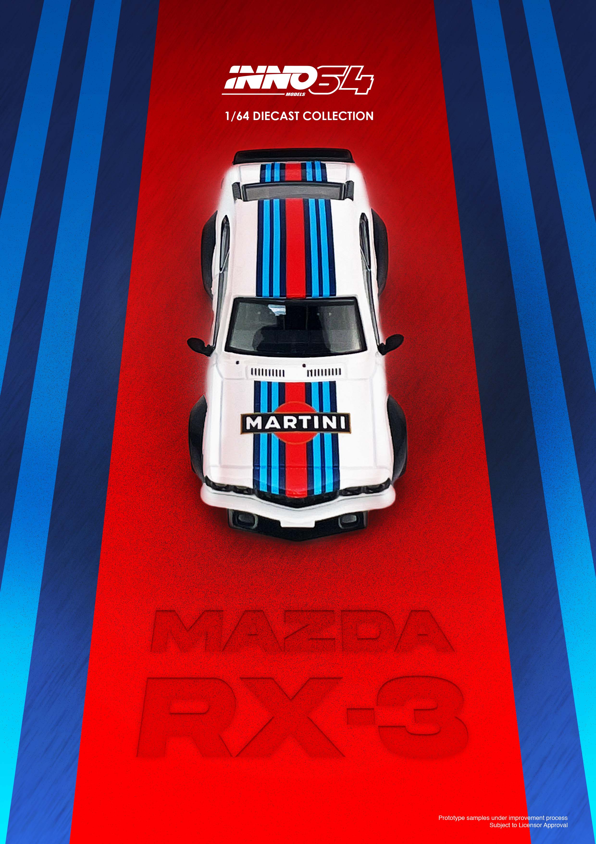 Inno64 1:64 MAZDA SAVANNA RX3 