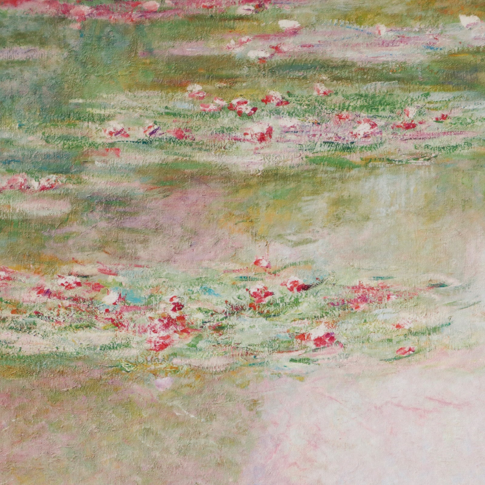 クロード・モネ 「睡蓮 1907年」アートポスター（フレーム付き