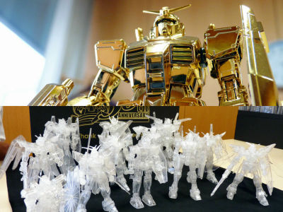 ガンダム30年の歴史が詰まった「ガンプラプレミアムBOX」ラメクリア