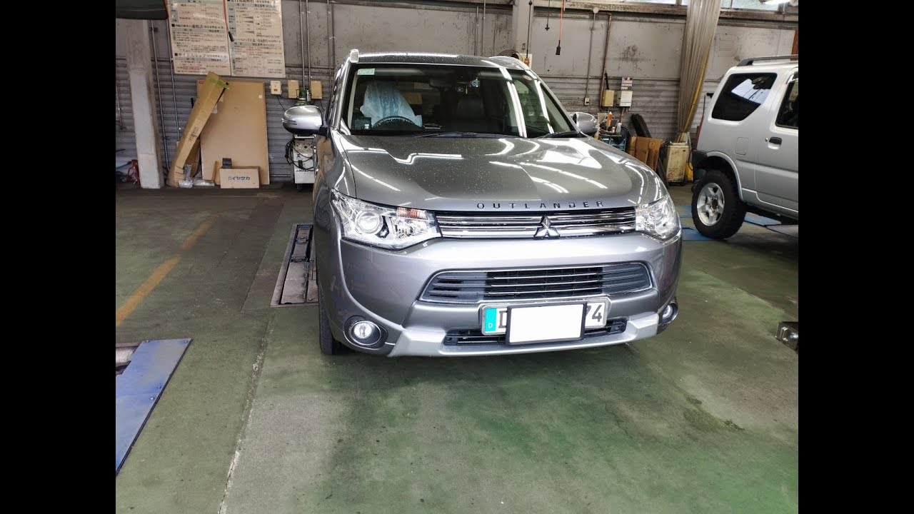 アウトランダーPHEV GG2W イジリ No24 OBD2 ハイブリッド・モニター