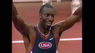 マイケル・ジョンソン フィギュア ゴールスパイク版 200m 400m 世界
