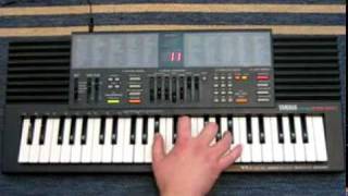 Yamaha PSS-390 Keyboard Part 1/2 - YouTube