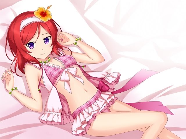 Figure Unboxing #15 - Nishikino Maki -Swimsuit Ver.- - YouTube