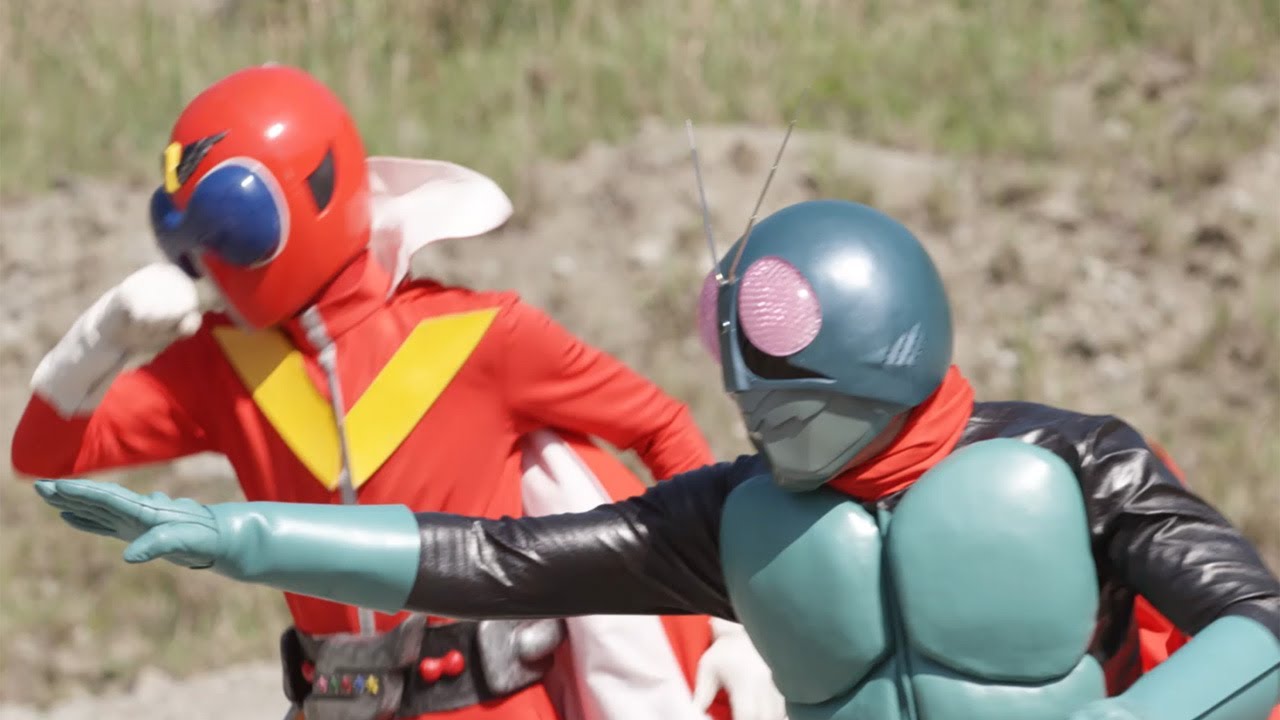 仮面ライダー1号＆アカレンジャーが共闘！電王、デカマスターも登場