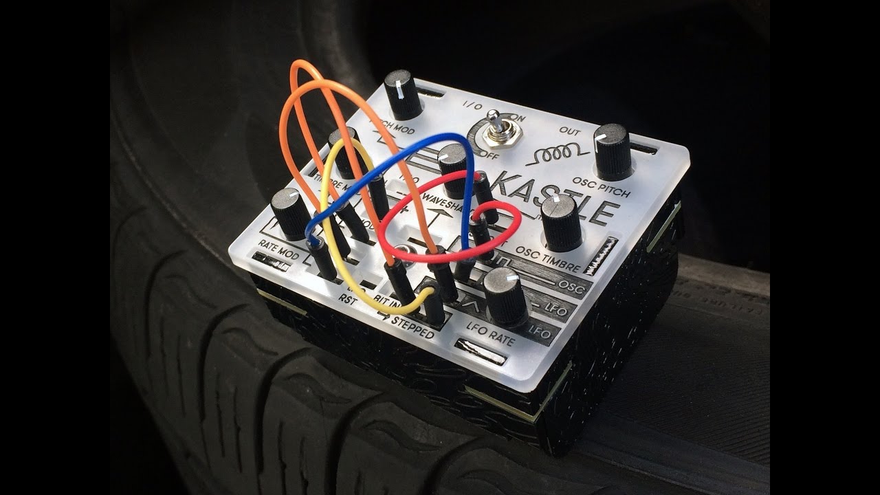 Kastle - pocket sized lo-fi modular synth - Bastl Instruments