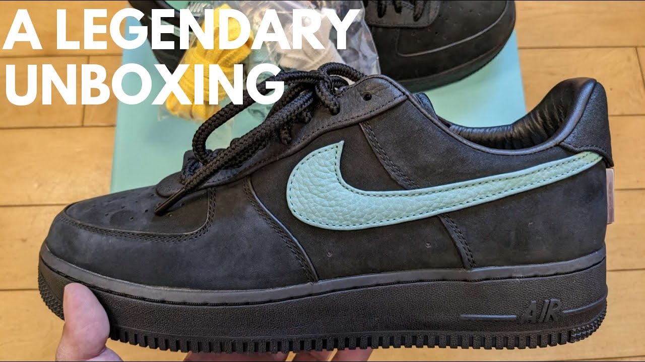 UNBOXING Tiffany x Nike Air Force 1 1837 - Where's my Deubré
