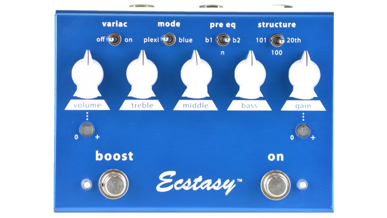 Bogner Amplification Ecstacy Blue - YouTube