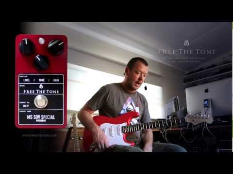 Free The Tone MS SOV SPECIAL MS-1V」Matt Schofield監修のODペダルを