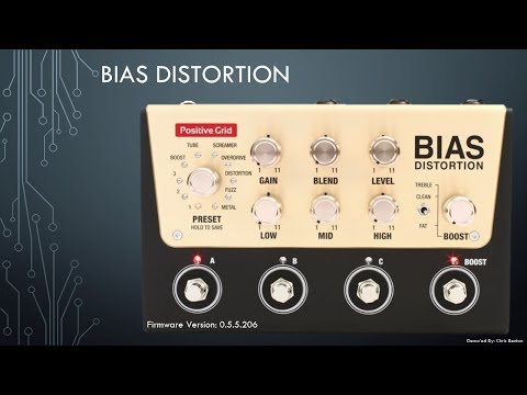 Bias Distortion Pedal Demo - YouTube