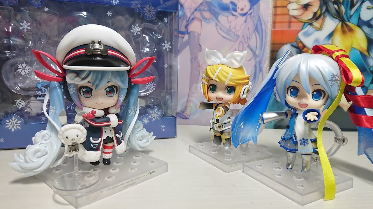 ねんどろいど 雪ミク 2022 Grand Voyage Ver. レビュー - YouTube