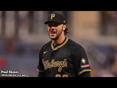 独走中】ポール・スキーンズ 全投球ダイジェスト(2025.09.04 vs.LAD