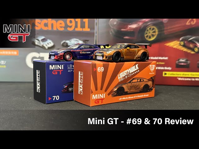 Mini GT - LB Works Nissan GT-R Metallic Brown #69 MGT00069