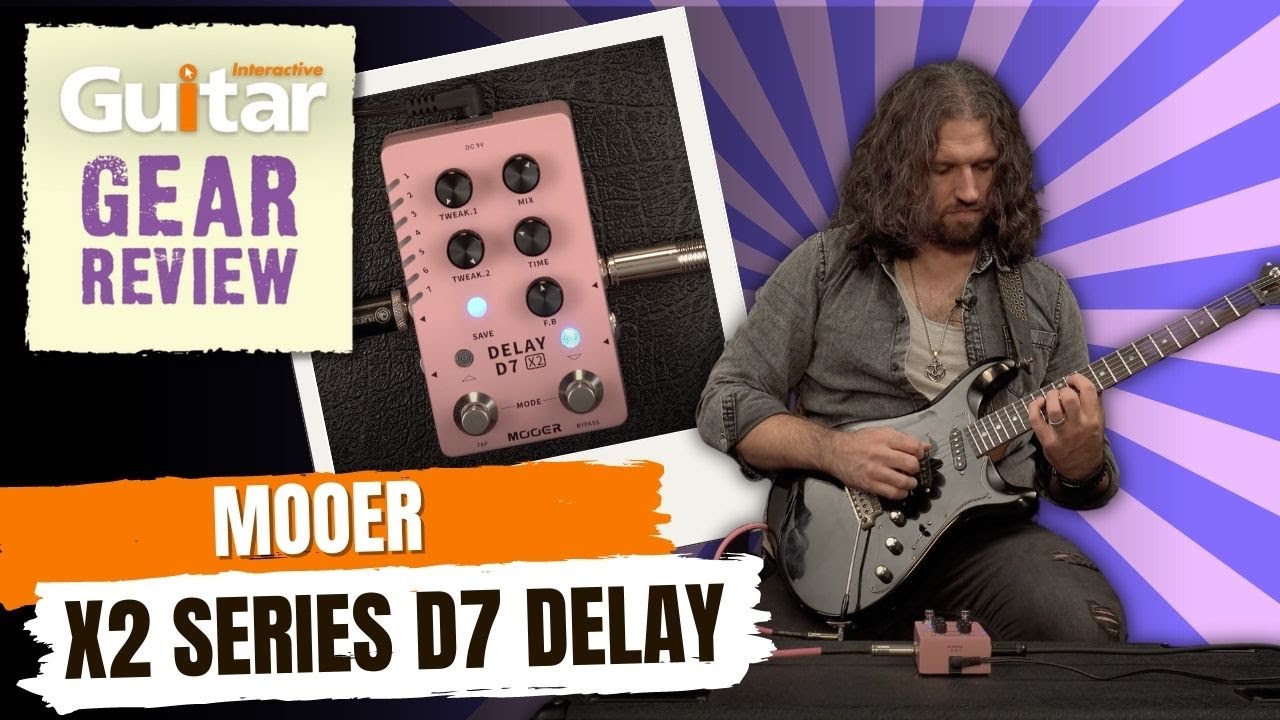 Mooer Audio X2 Series D7 Delay | Guitar Interactive | Review - YouTube