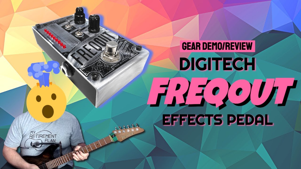 👣Digitech Freqout Effects Pedal | ⚙ Gear Demo and Review