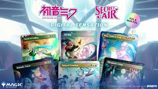 ミクさんコラボでカジュアルEDH【《歌の申し子、ミク/Miku, Child of