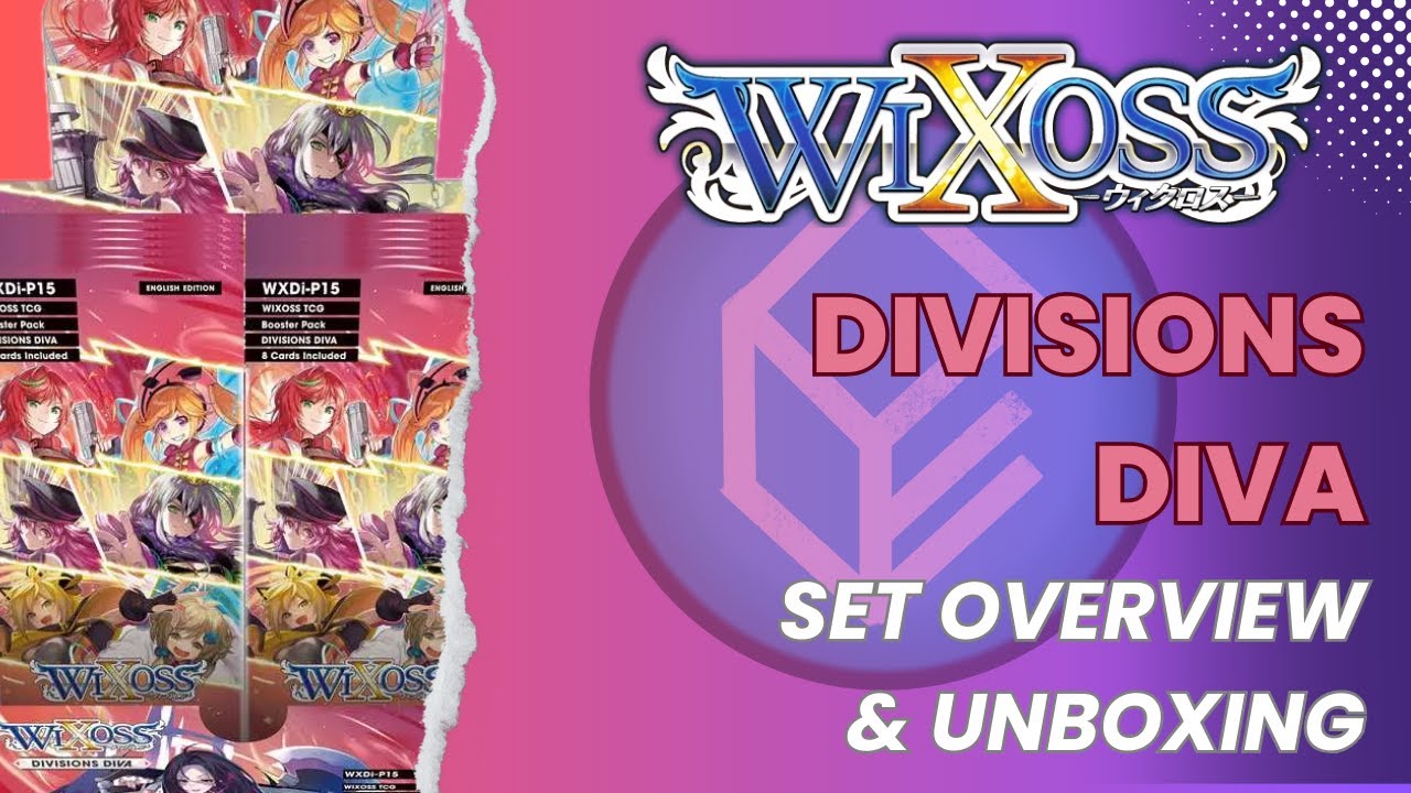 Let's Unbox WIXOSS Divisions Diva | Set Overview + Unboxing - YouTube