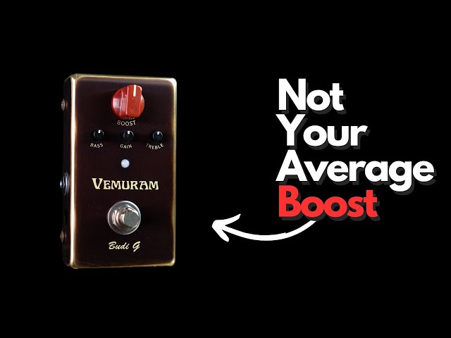 Vemuram Budi G Boost Demo - YouTube