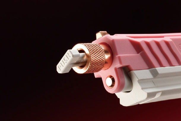 エアガンオリジナルデザインらしさが満載「G&Gアーマメント GTP9 Rose