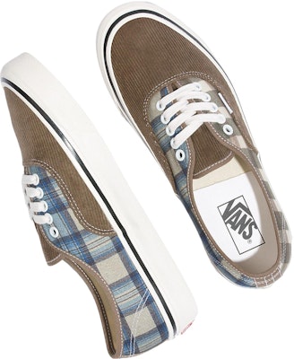 Buy Vans Authentic 44 DX 'Anaheim Factory - Cord Plaid Walnut