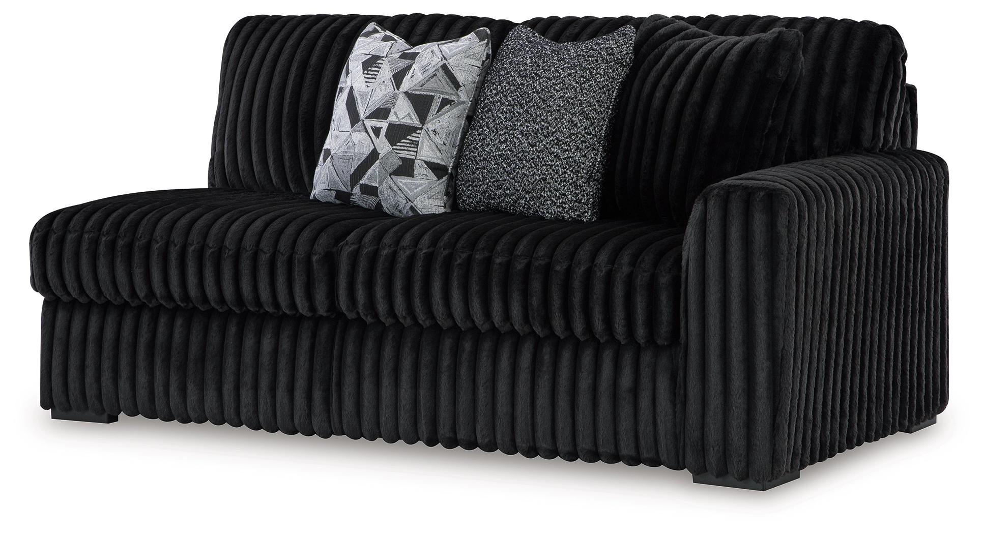 ASHLEY FURNITURE Midnight-madness 3-piece Sectional 98103S6