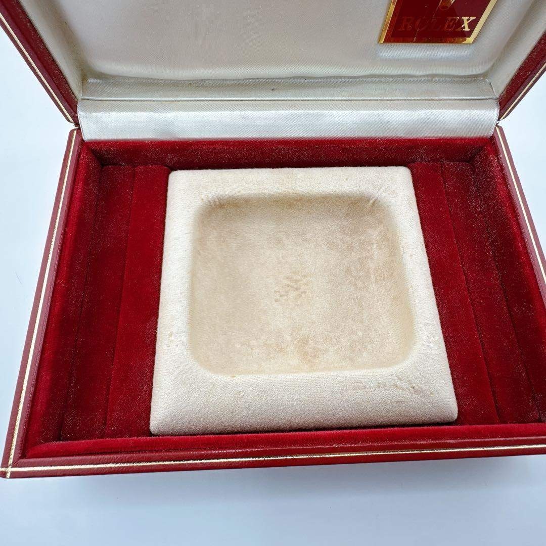ROLEX - ロレックス 純正 箱のみ ボックス レザー 革 付属品 レッド