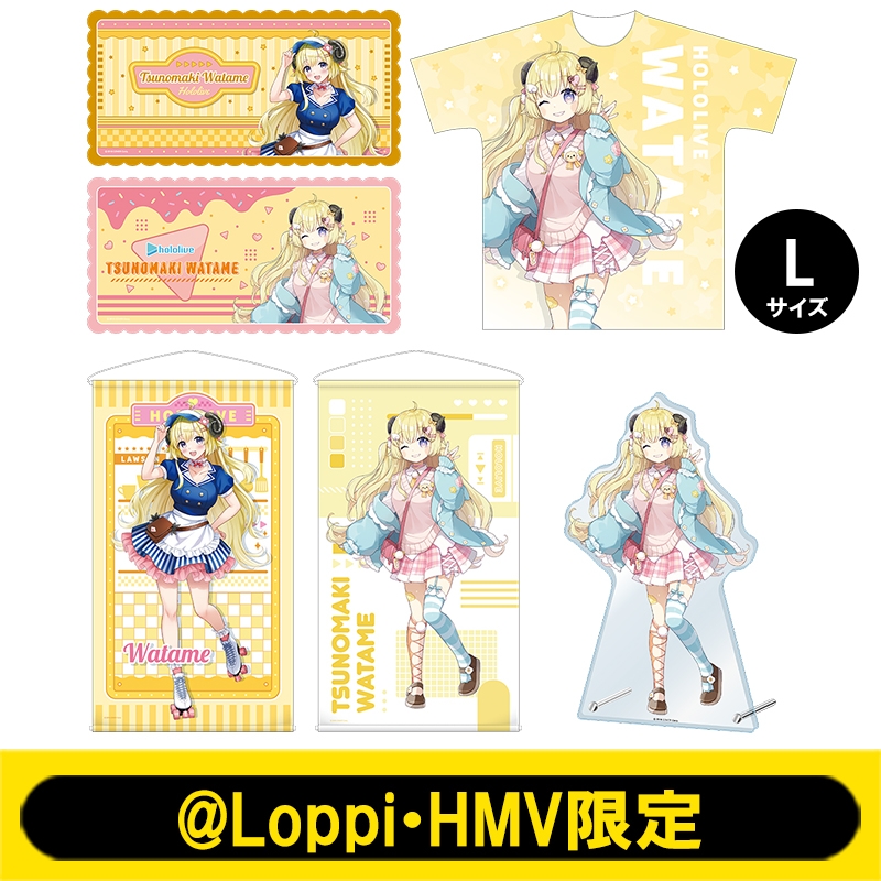 α1 ホロライブ 部屋&白ワンピース 角巻わため スリーブ&プレイマット