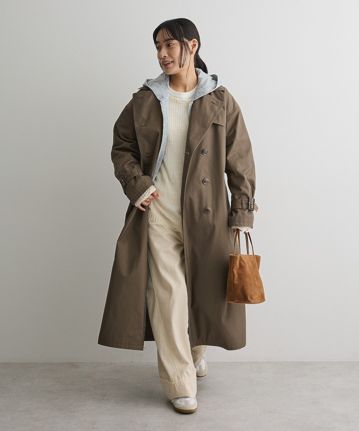 2WAYフード取り外しトレンチコート/CRAFT STANDARD BOUTIQUE（クラフト