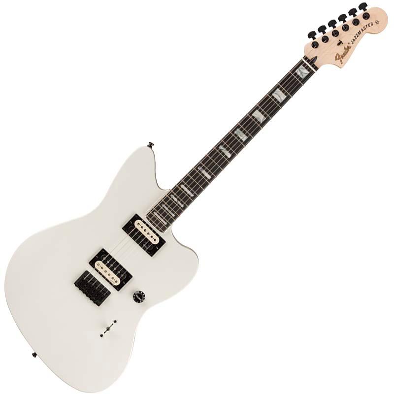 Fender Jim Root Jazzmaster V4, Ebony Fingerboard, Flat White ジム