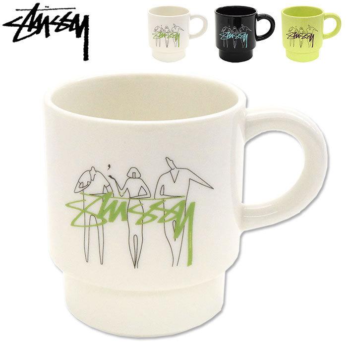 STUSSY（ステューシー） マグカップ STUSSY 3 People Stacking