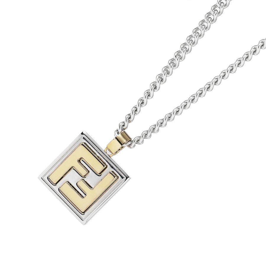 FENDI（フェンディ） ネックレス シルバー メンズ 7aj292-b08-f0f0n