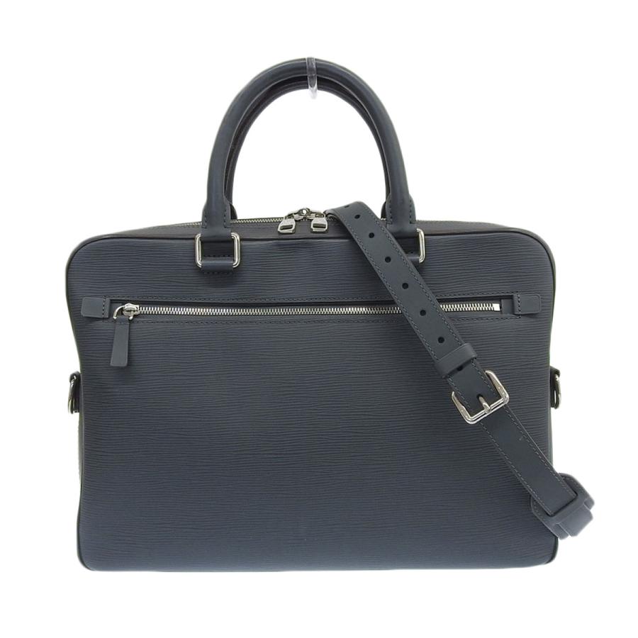 ルイヴィトン Louis vuitton エピ ビジネスバッグ メンズ グリーン系