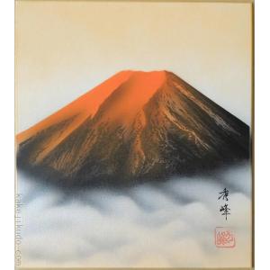 絵画 油絵 上高地 （大山功） 【海・山】【肉筆】【油絵】【日本の風景