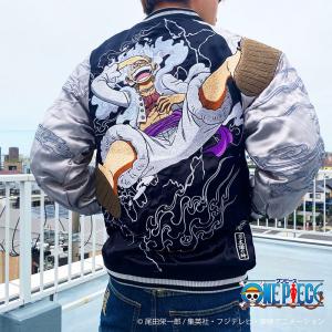 ワンピース トラファルガー・ロー刺繍スカジャン【ONE PIECE × Switch