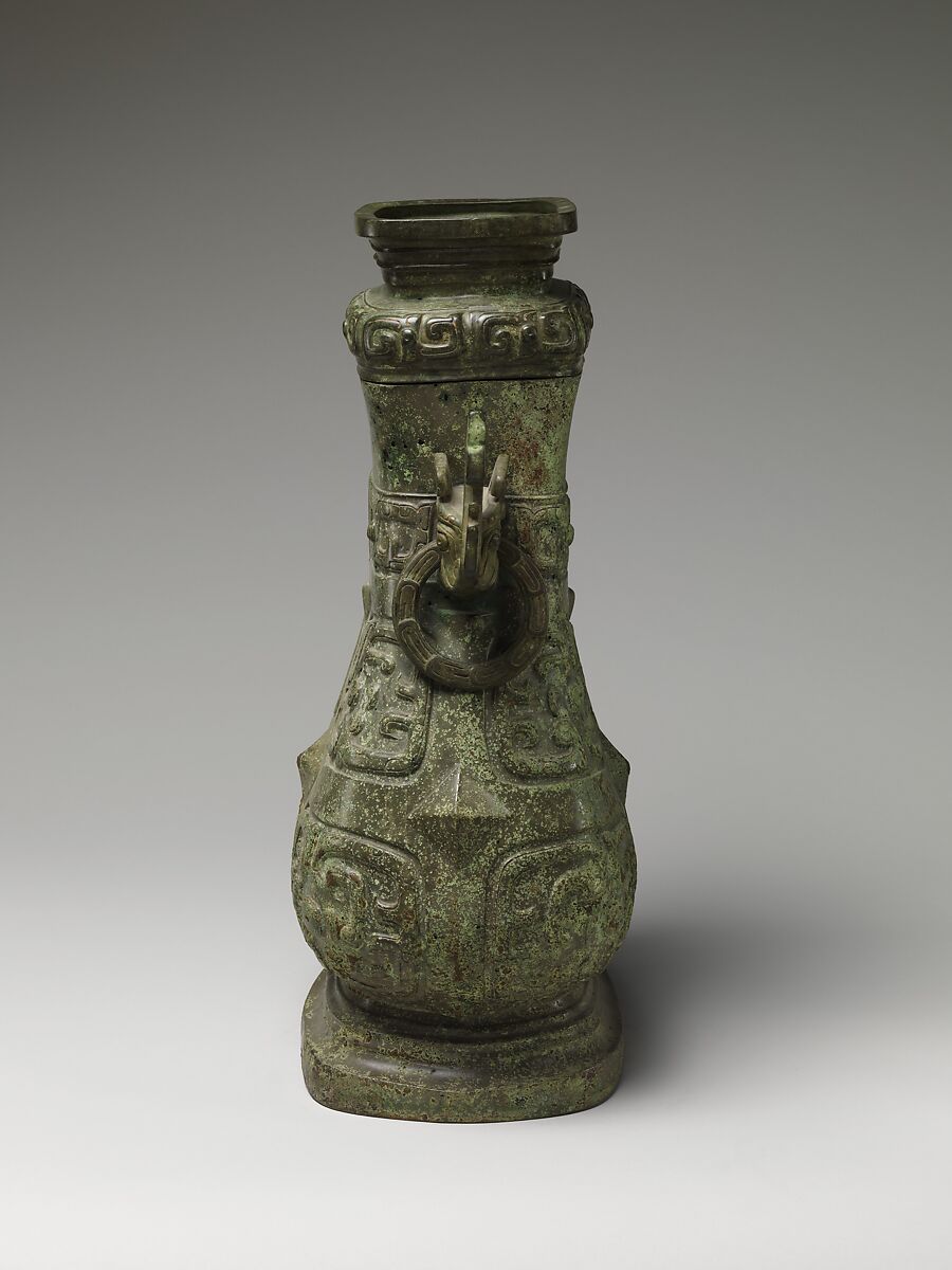 青銅壺 Wine container (Hu)】中国-西周時代