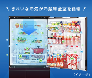 特長 | SJ-P411D | 冷蔵庫トップ：シャープ