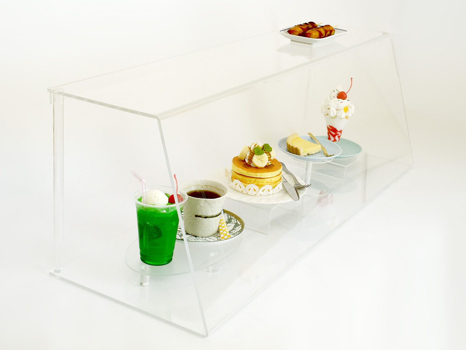 惣菜コーナー用フードカバーケース（セミオーダーサイズ）-サイン