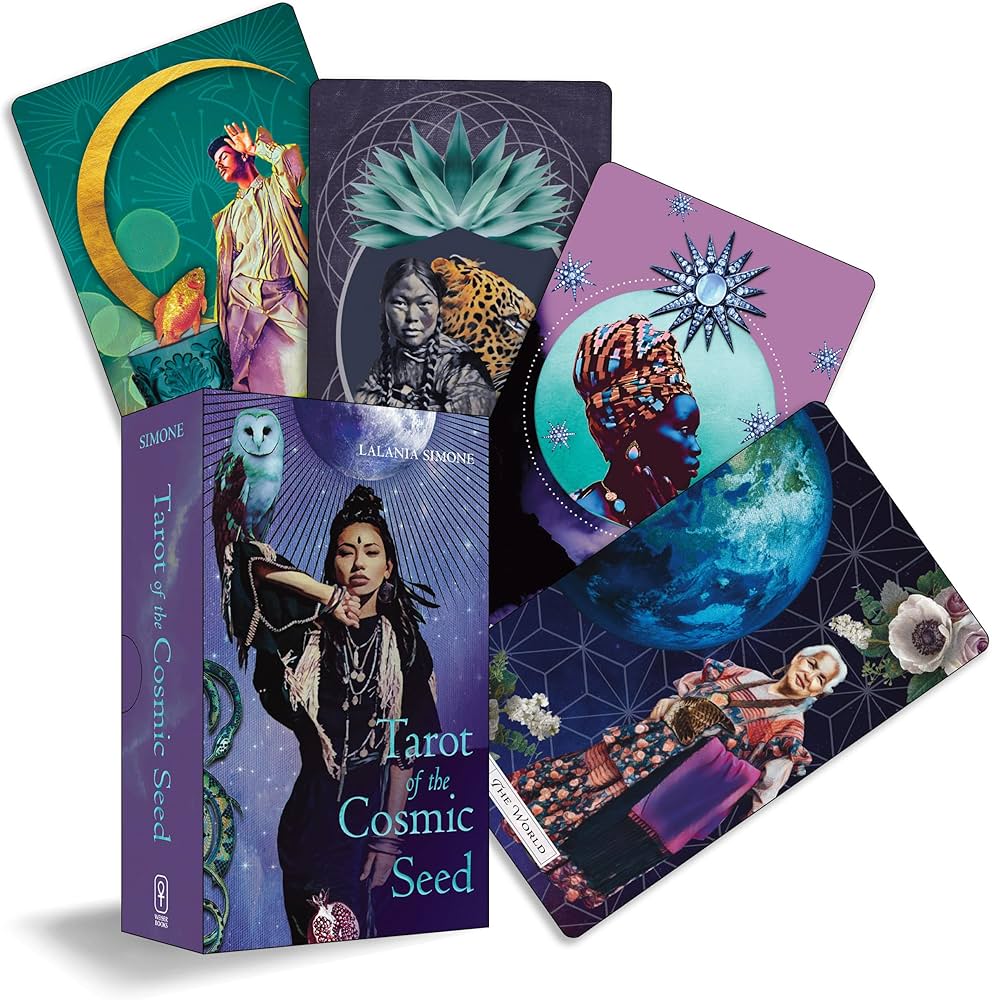 Amazon | Tarot of the Cosmic Seed: 79 Full-color Cards and 80 Page