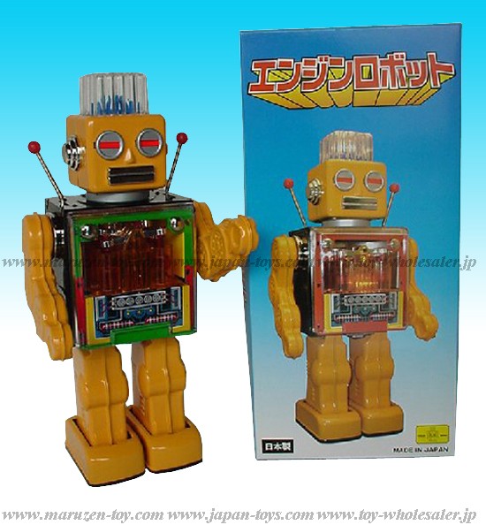 丸善商店 （メタルハウス）日本製ブリキ商品 No.15 エンジンロボット