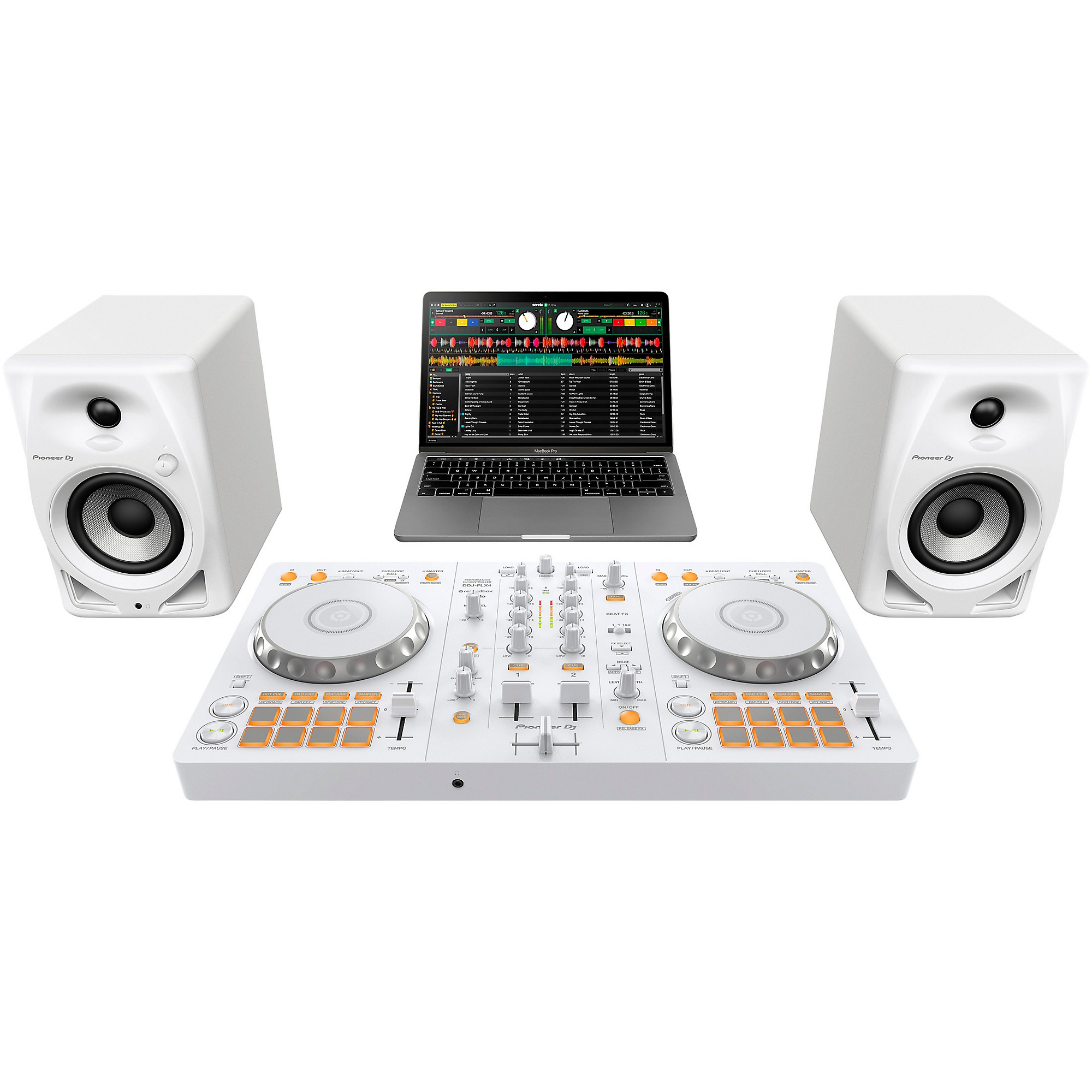 Pioneer DJ DDJ-FLX4-W 2-Channel DJ Controller for rekordbox and