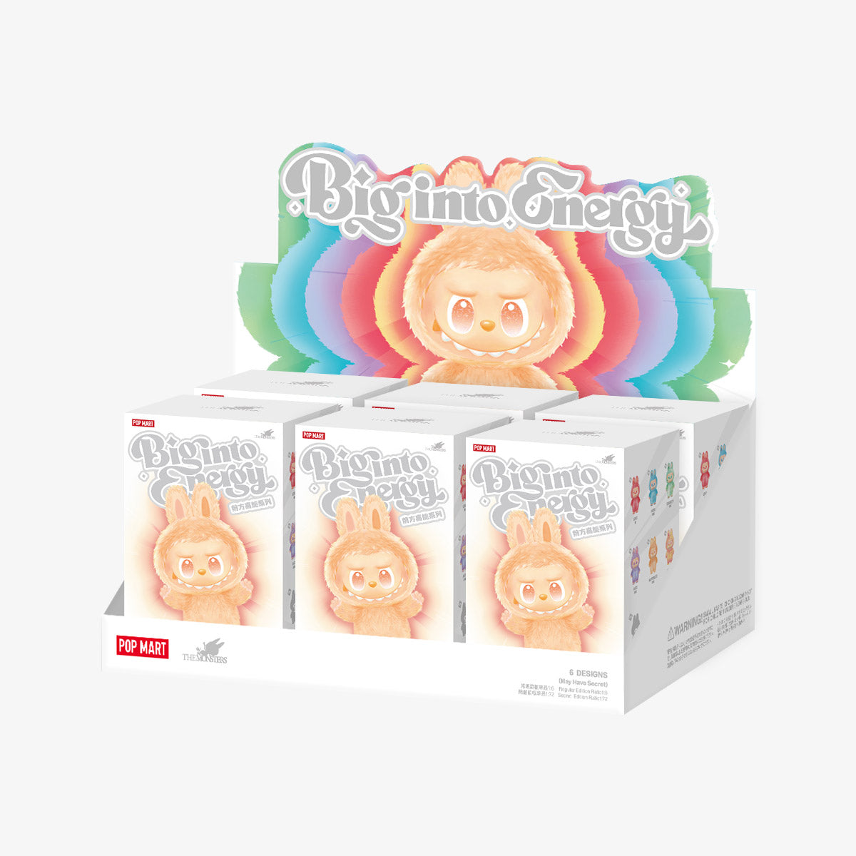 THE MONSTERS - Labubu V3 - Big Into Energy Vinyl Plush Pendant