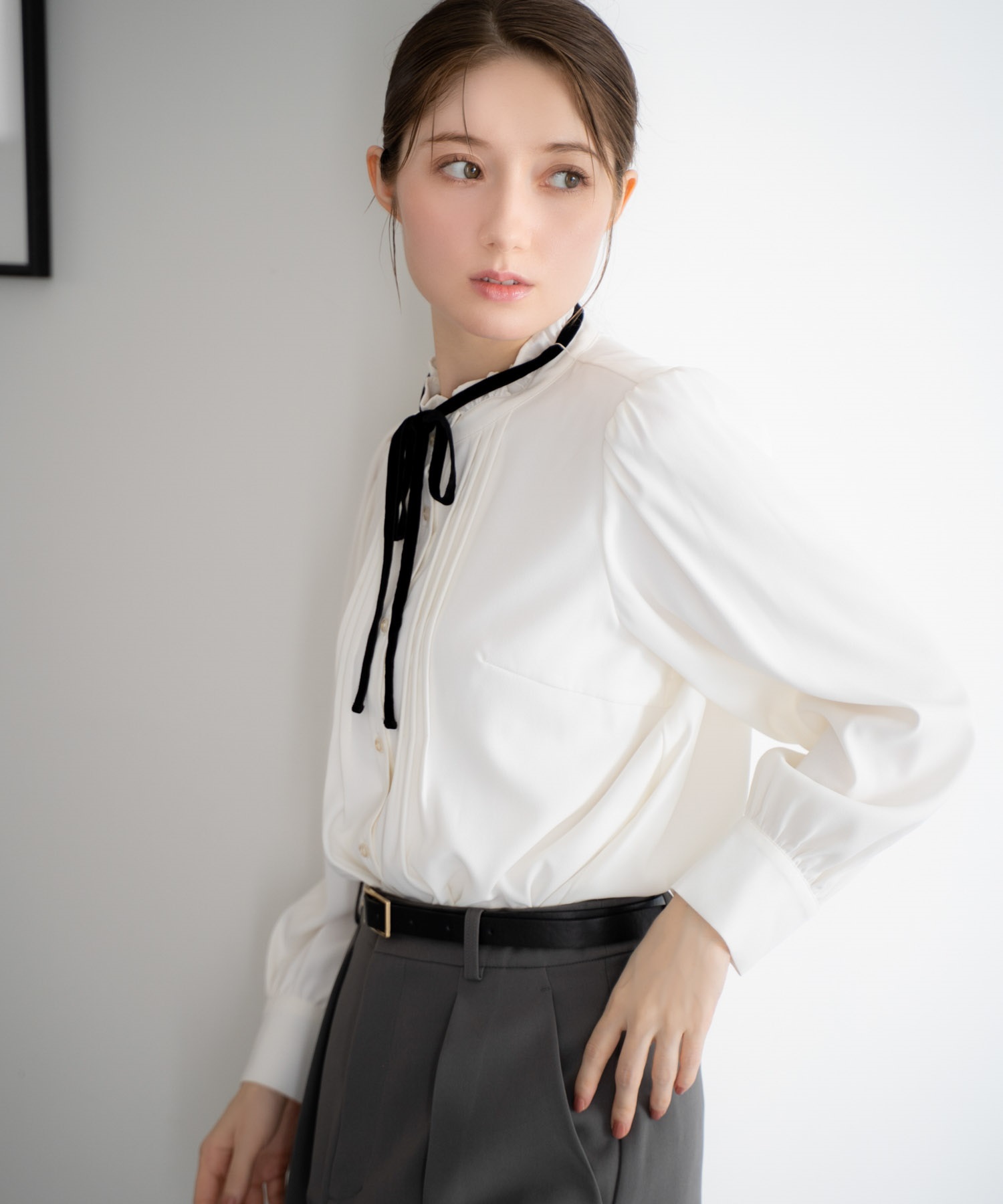 2WAYボウタイブラウス | シャツ・ブラウス | NOELA OFFICIAL WEB STORE
