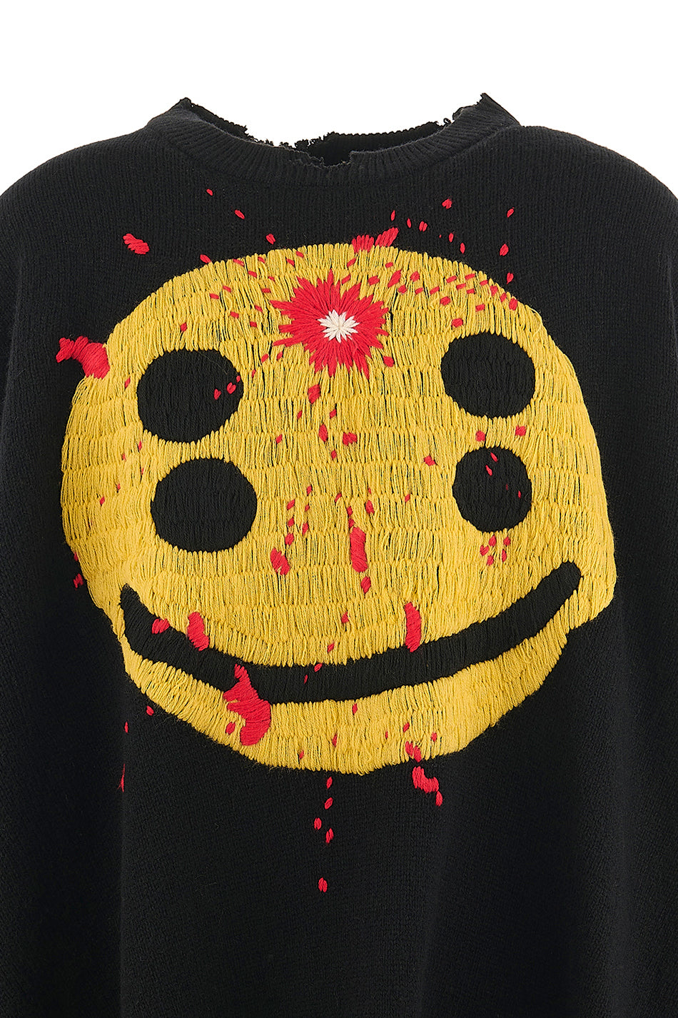 SAINT Mxxxxxx × Cactus Plant Flea Market FW24 CP_CREW KNT/SMILE