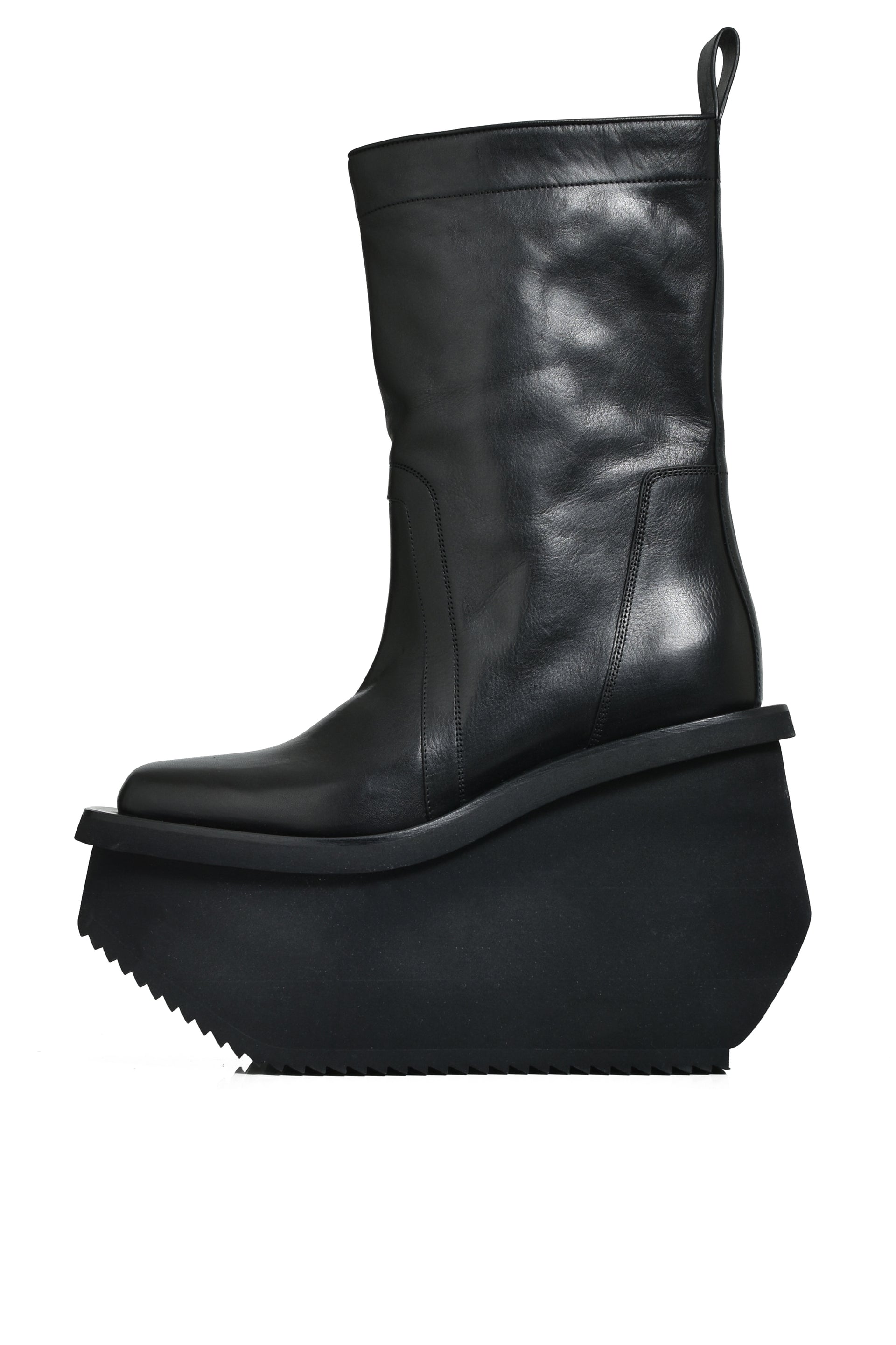 Rick Owens リックオウエンス SS26 TEMPLE GEOBASKET / BLACK/MILK