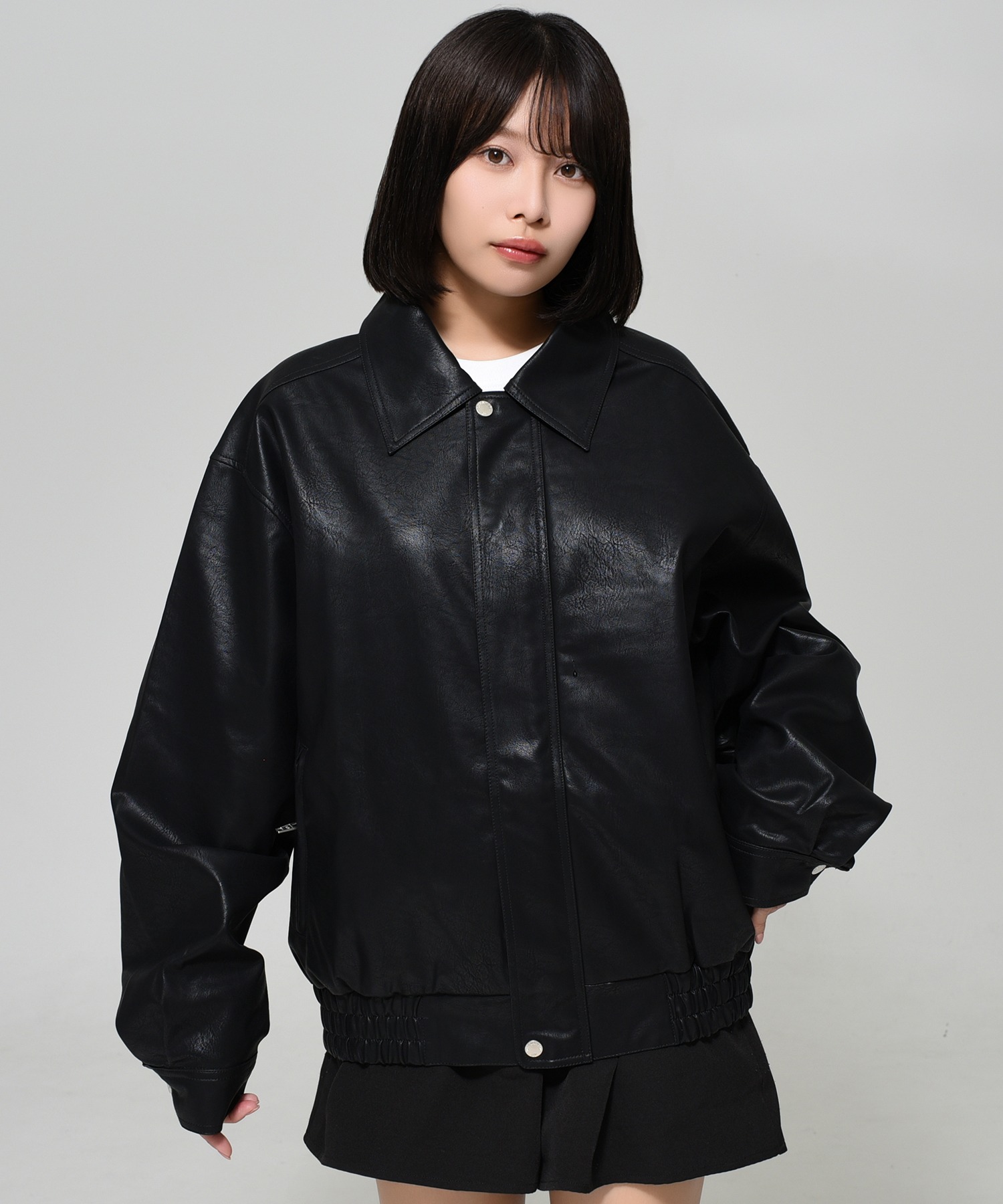 OY/オーワイ』 BUTTERFLY VEGAN LEATHER JACKT/蝶ビーガンレザー