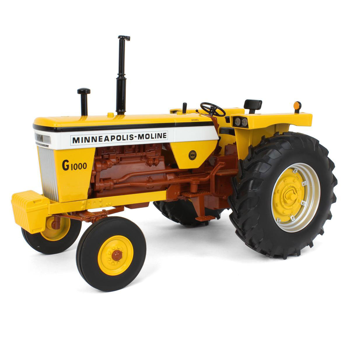 1/16 Minneapolis Moline G1000 Wide Front Tractor with Brown Belly