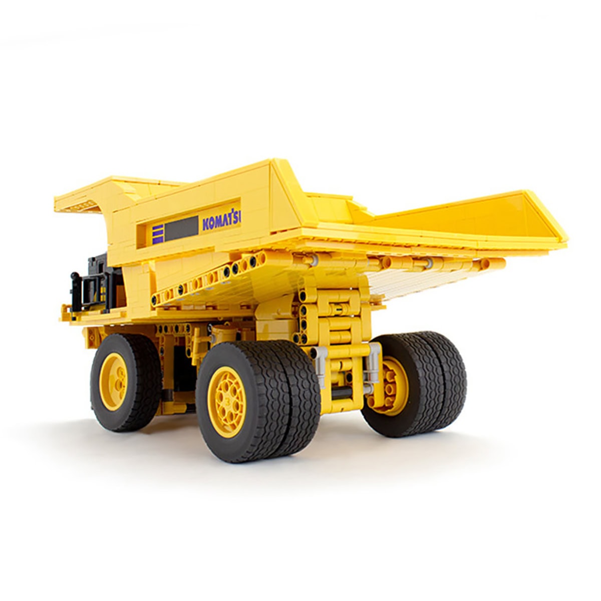 Komatsu Mining Dump 1256+ Piece Building Block Set by First Gear